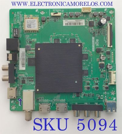 MAIN PARA TV VIZIO SMARTCAST 4K·UHD·HDR / NUMERO DE PARTE 320045977111005 / T.MT5597.U751 / D65X-G4 / HV650QUB-N90 / N4C820E09584A2 / PANEL BOEI650WQ1 / DISPLAY HV650QUB-N90 / MODELO D65X-G4 / D65X-G4 LHBFXV